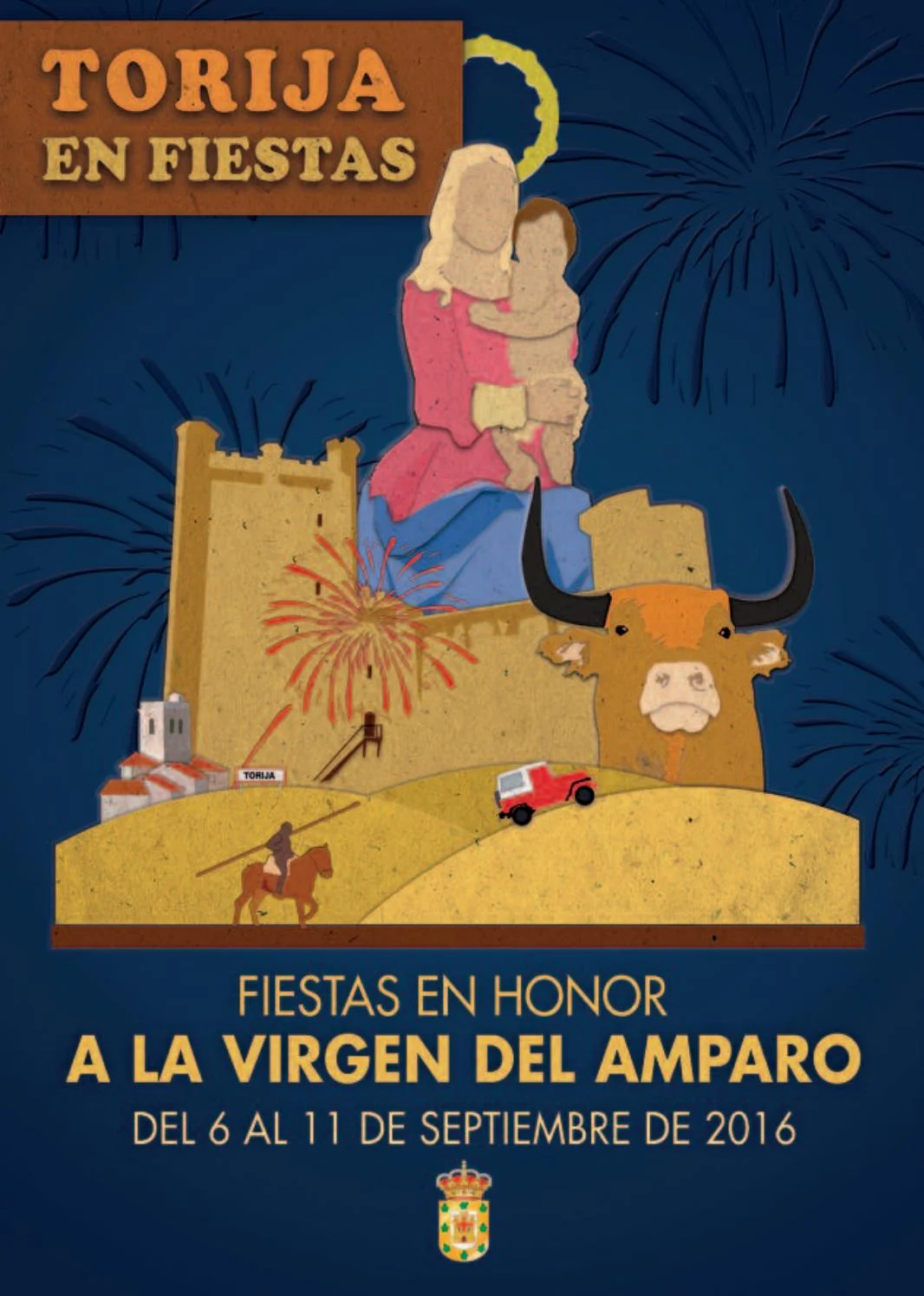 Fiestas patronales en honor a Nuestra Señora del Amparo 2016 Torija